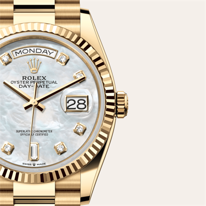 Day-Date 36, Oyster, 36 mm, yellow gold watch