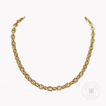 Anchor 45cm Link Chain Necklace