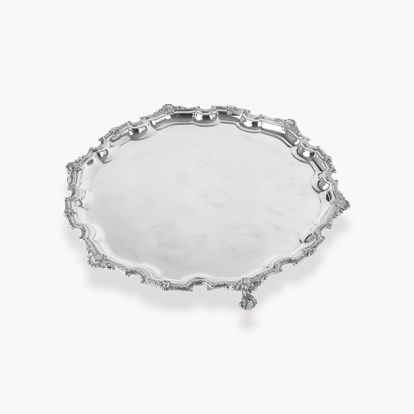 Silver Elizabeth II Salver