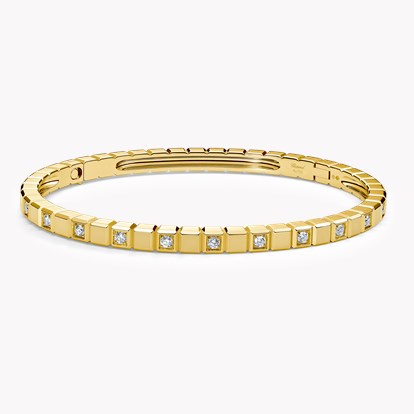 Chopard Ice Cube Half-set Large Diamond Bangle