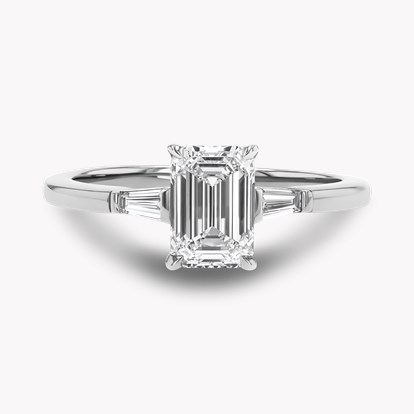 Emerald Cut Diamond Ring