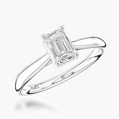Gaia Diamond Solitaire Ring 0.57ct in Platinum