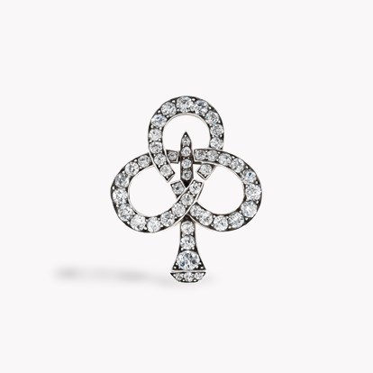 Victorian Diamond Horse Shoe Brooch