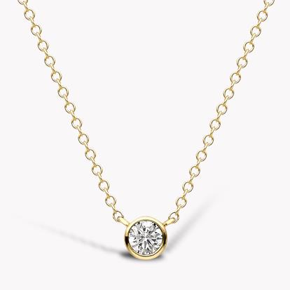 Brilliant Cut Diamond Pendant 0.40CT in 18CT Yellow Gold