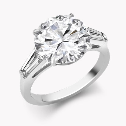 Regency 5.08ct Diamond Solitaire Ring in Platinum