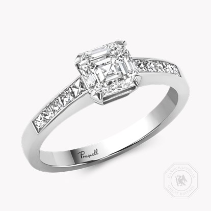Gatsby 1.20ct Asscher Cut Diamond Ring in Platinum