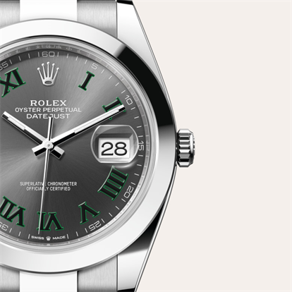 Datejust 41, Oyster, 41 mm, Oystersteel watch