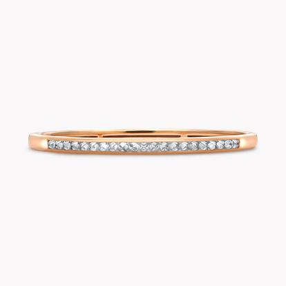RockChic Diamond Bangle 1.84ct in 18ct Rose Gold