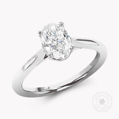 Oval Cut Diamond Ring