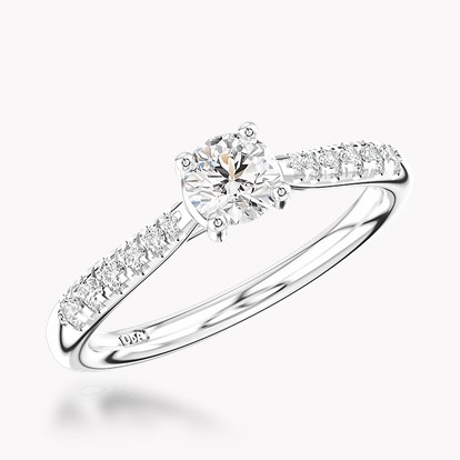 Celestial 0.31ct Diamond Solitaire Ring in Platinum