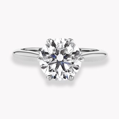Classic Six-Claw 2.50ct Brilliant Cut Diamond Ring