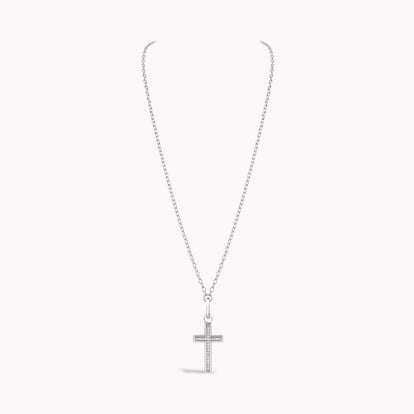 Diamond Cross Pendant Charm