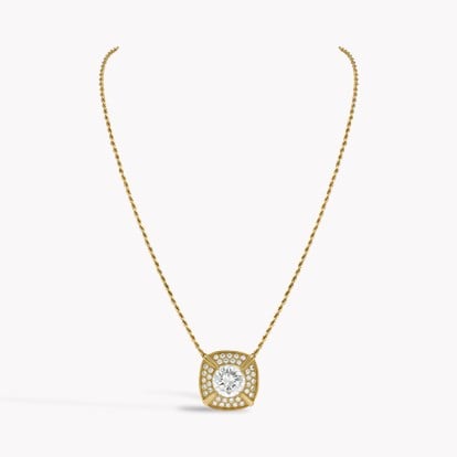 Bvlgari Old Cut 7.18ct Diamond Pendant