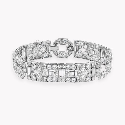 Art Deco Diamond Bracelet