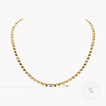 RockChic 0.96ct Inverted Princess Cut Diamond Necklace