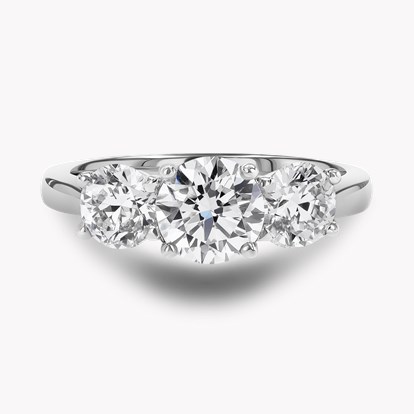 2.00CT Diamond Three-Stone Ring