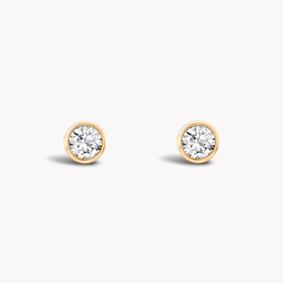 Sundance Diamond Stud Earrings 0.39ct in 18ct Rose Gold