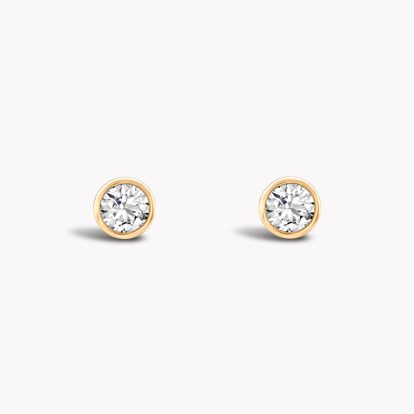 Sundance Diamond Stud Earrings 0.40ct in 18ct Rose Gold