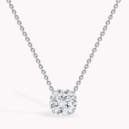 Windsor 2.00ct Diamond Pendant in 18ct White Gold