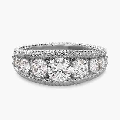 Diamond Nine Stone Ring