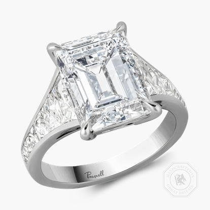 Masterpiece Pragnell Setting 5.02ct Diamond Ring
