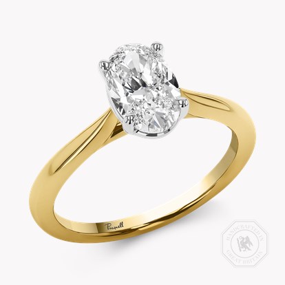 Gaia 1.20ct Oval Cut Diamond Ring