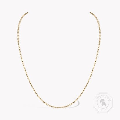 Forzatine Chain 45cm in 18ct Yellow Gold