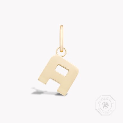 Letter A Pendant Charm