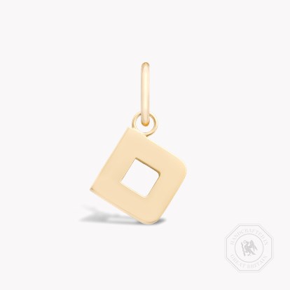 Letter D Pendant Charm
