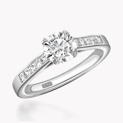 Gatsby 0.70ct Diamond Solitaire Ring in Platinum