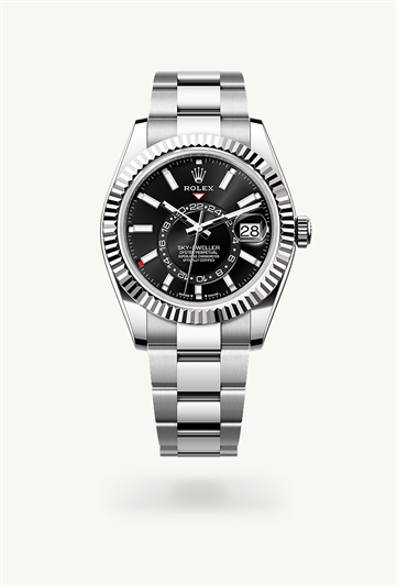 Rolex Sky-Dweller Oyster, 42 mm, Oystersteel and white gold