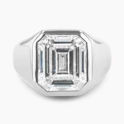 Cartier Emerald Cut 4.21ct Diamond Ring