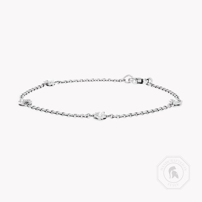 Sundance Heart Diamond Bracelet 0.60ct in 18ct White Gold