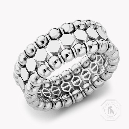 Bohemia Expandable Three Row Ring