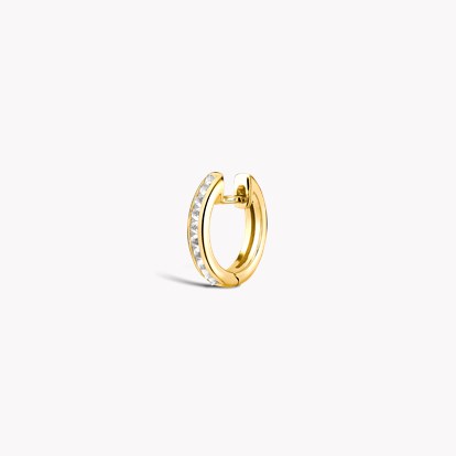 RockChic Diamond Hoop Earring
