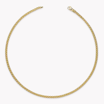 Fope Eka Necklace in 18ct Rose Gold
