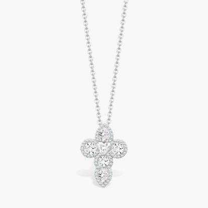 Brilliant Cut Diamond Cross Pendant