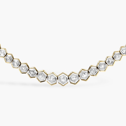 Masterpiece Honeycomb 34.01ct Diamond Necklace