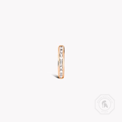 RockChic Diamond Hoop Earring