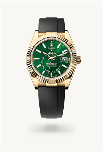 Rolex Sky-Dweller Oyster, 42 mm, yellow gold