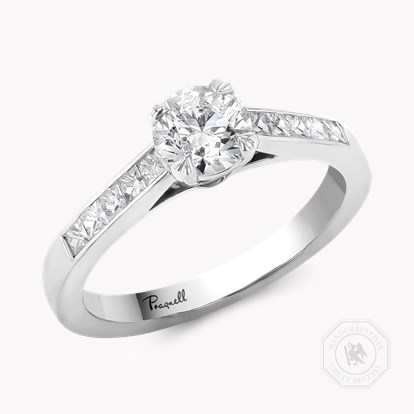 Gatsby 0.70ct Brilliant Cut Diamond Ring in Platinum