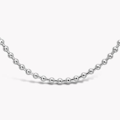 Bohemia Gold Necklace in 18ct White Gold