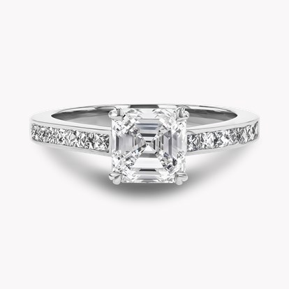 Gatsby 1.50ct Asscher Cut Diamond Ring in Platinum
