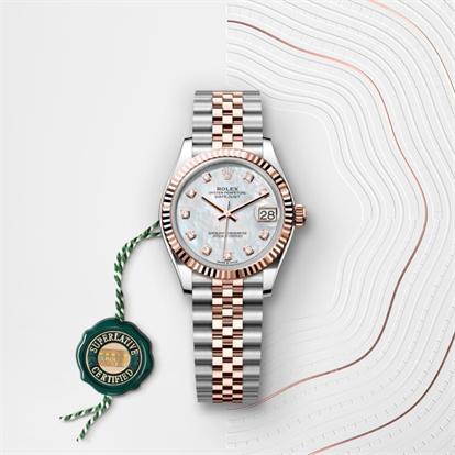 Datejust 31, Oyster, 31 mm, Oystersteel and Everose gold watch