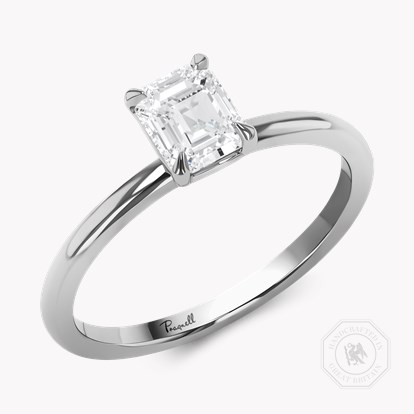 Classic 0.93ct Diamond Solitaire Ring in Platinum