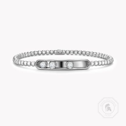 Bohemia Diamond Bracelet 0.30ct in 18ct White Gold