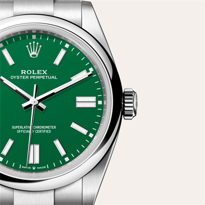 Oyster Perpetual 41, Oyster, 41 mm, Oystersteel watch