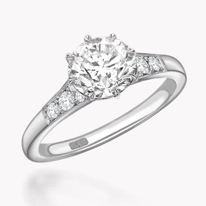 Antrobus Diamond Solitaire Ring 1.50ct in Platinum
