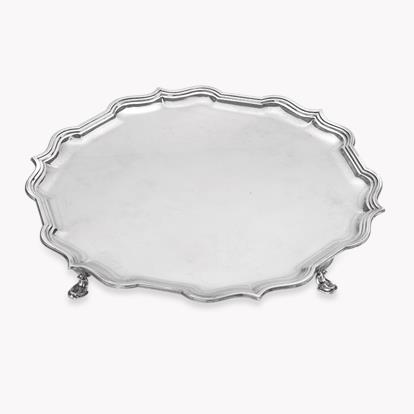 Silver Elizabeth II Salver