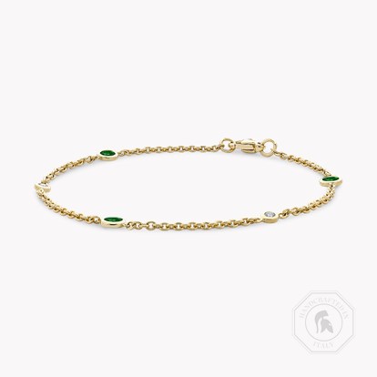Sundance Emerald and Diamond Bracelet